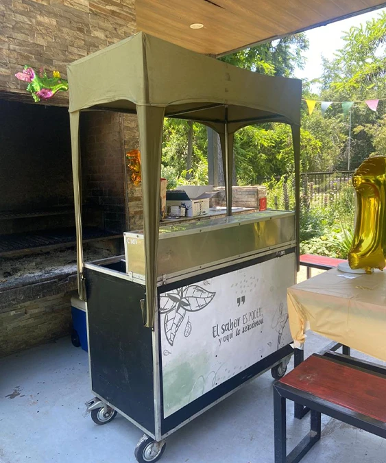 Carrito para baby shower