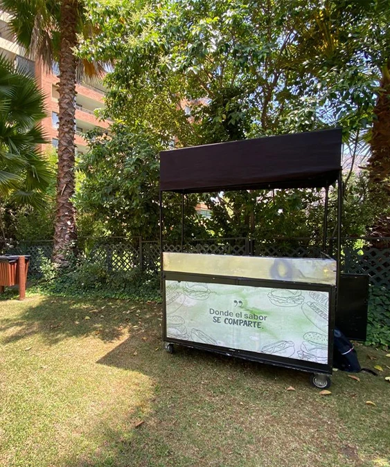 Carrito para fiestas